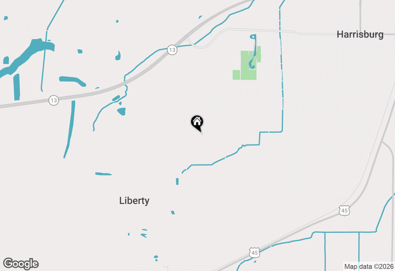 Map of 4 Acorn Drive, Harrisburg, IL 62946