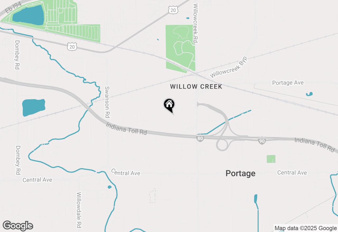 Map of 2376 Plum Street, Portage, IN 46368