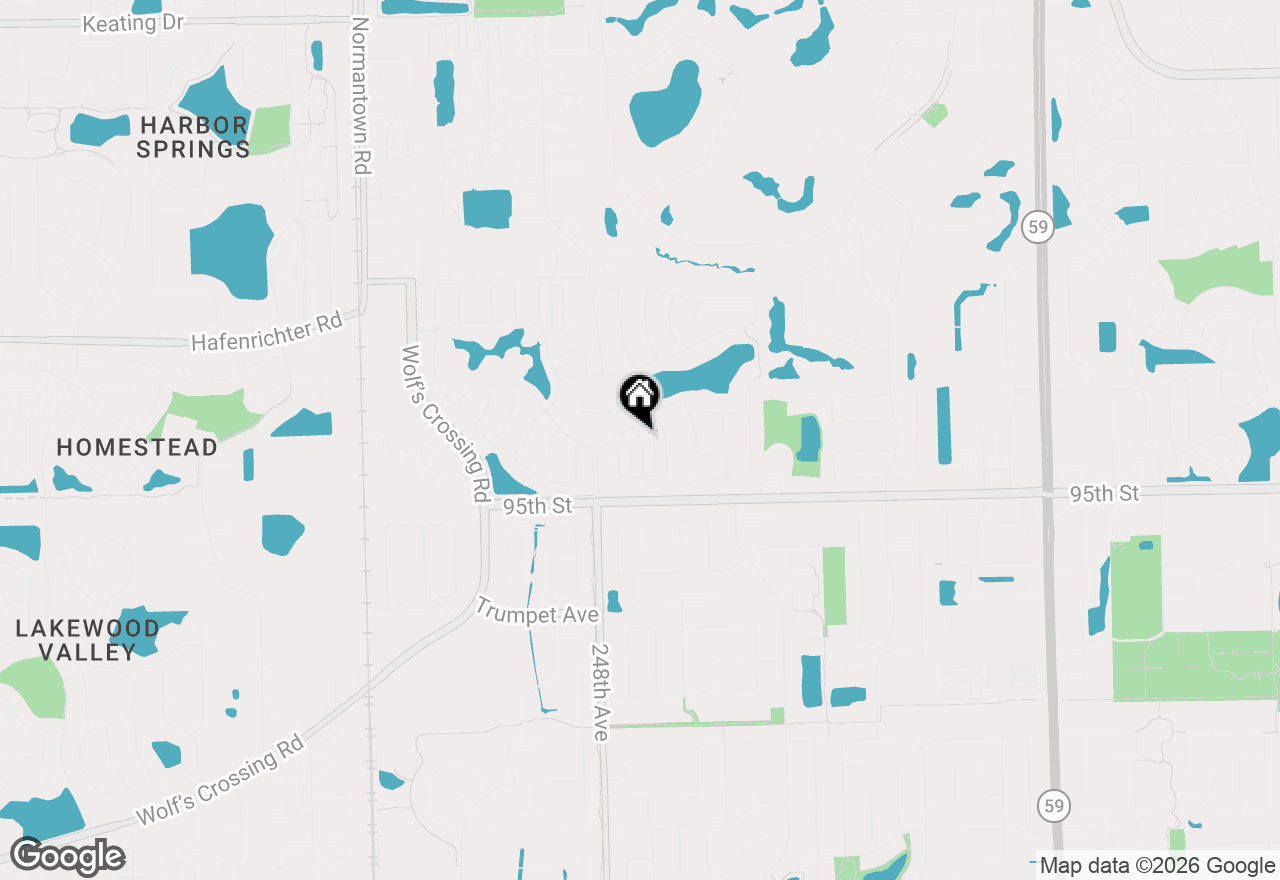 Map of 2929 Portage Street, Naperville, IL 60564
