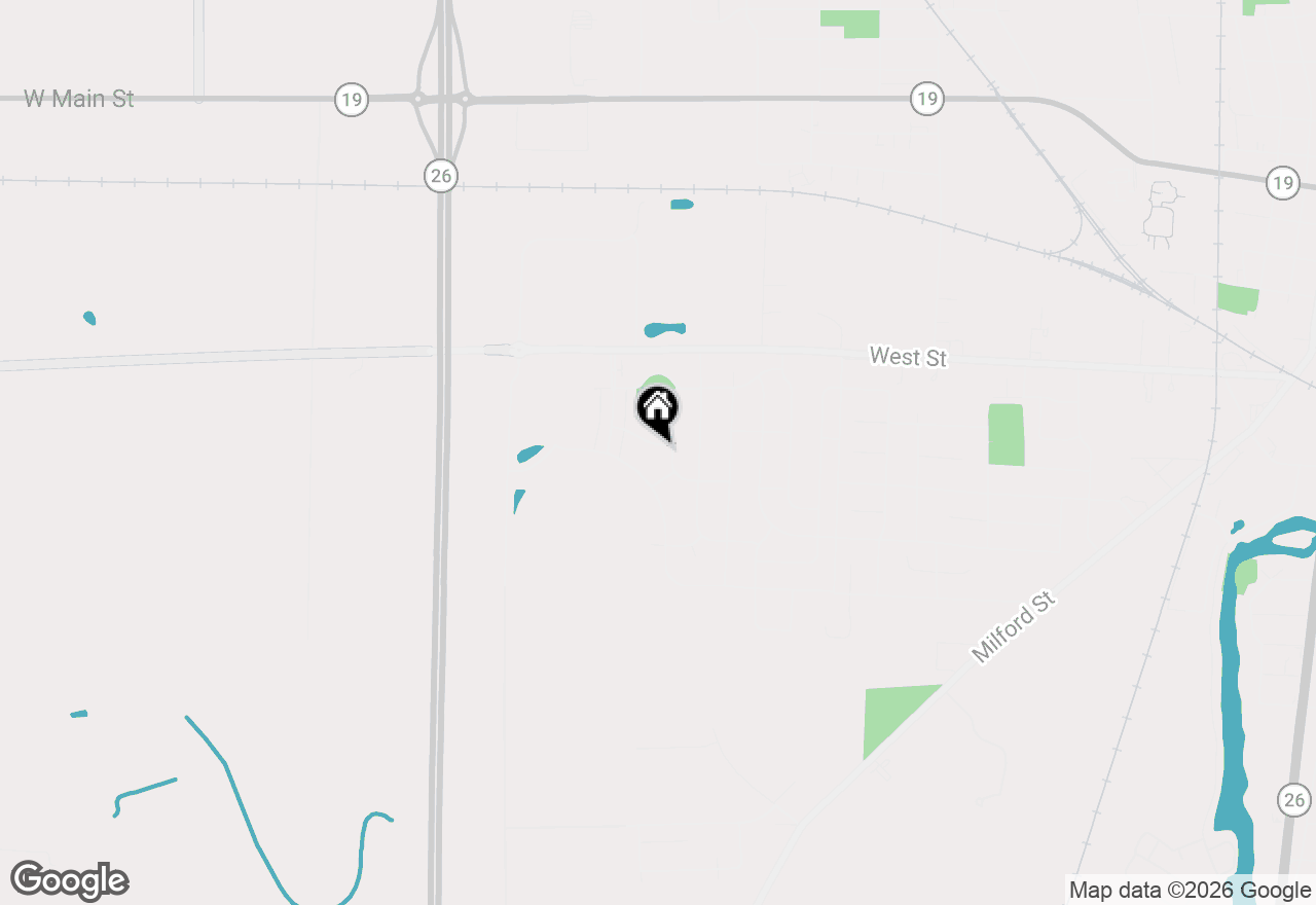 Map of 1203 Hazelcrest Dr, Watertown, WI 53094