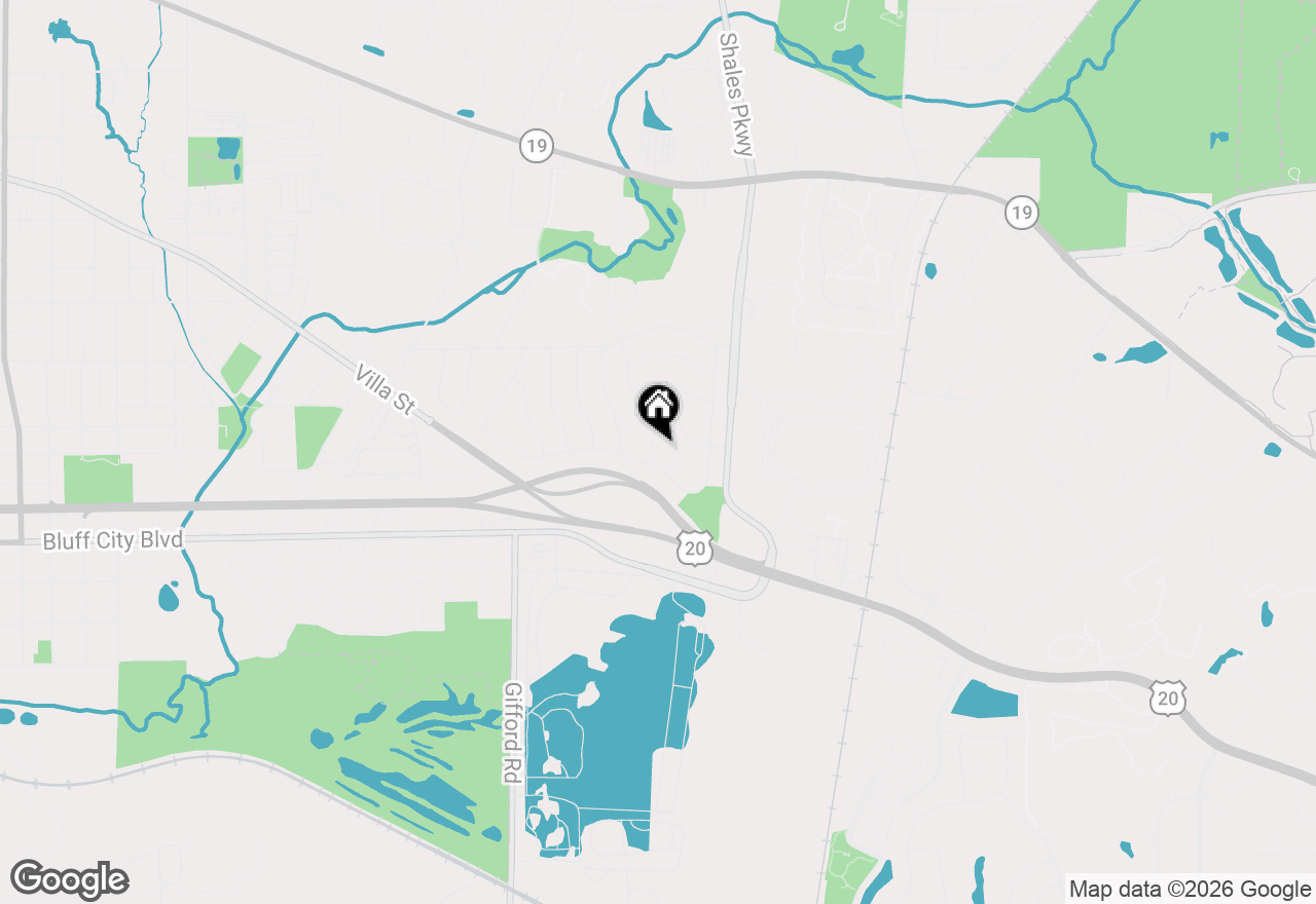 Map of 765 Thorndale Drive, Elgin, IL 60120