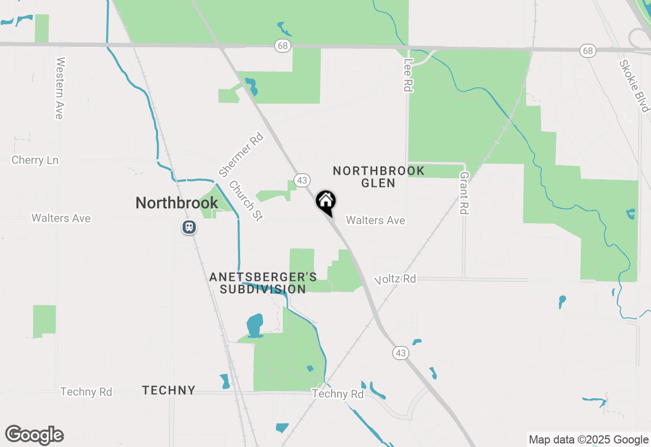 Map of 1505 Walters Avenue, Northbrook, IL 60062