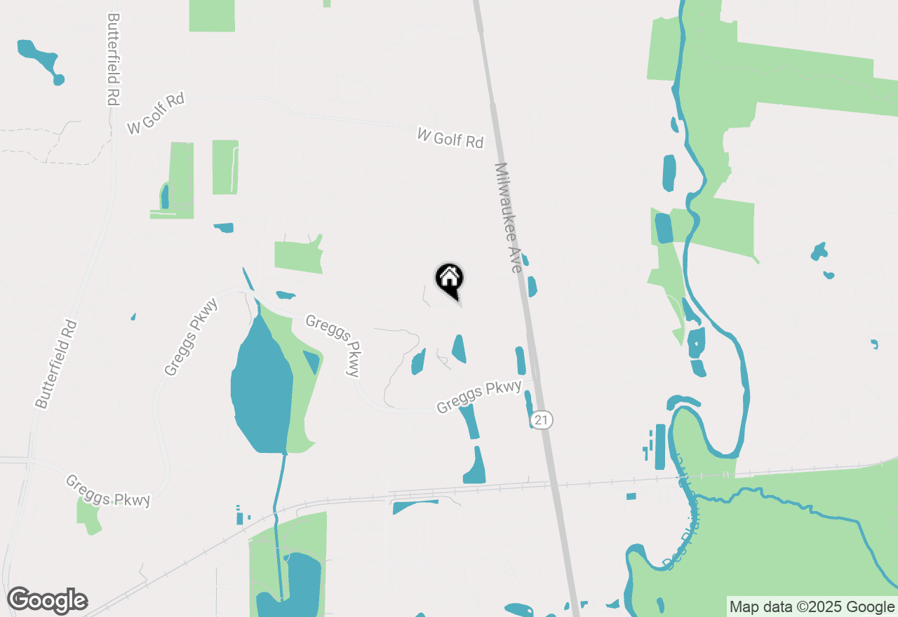 Map of 1952 Crenshaw Circle #1952, Vernon Hills, IL 60061