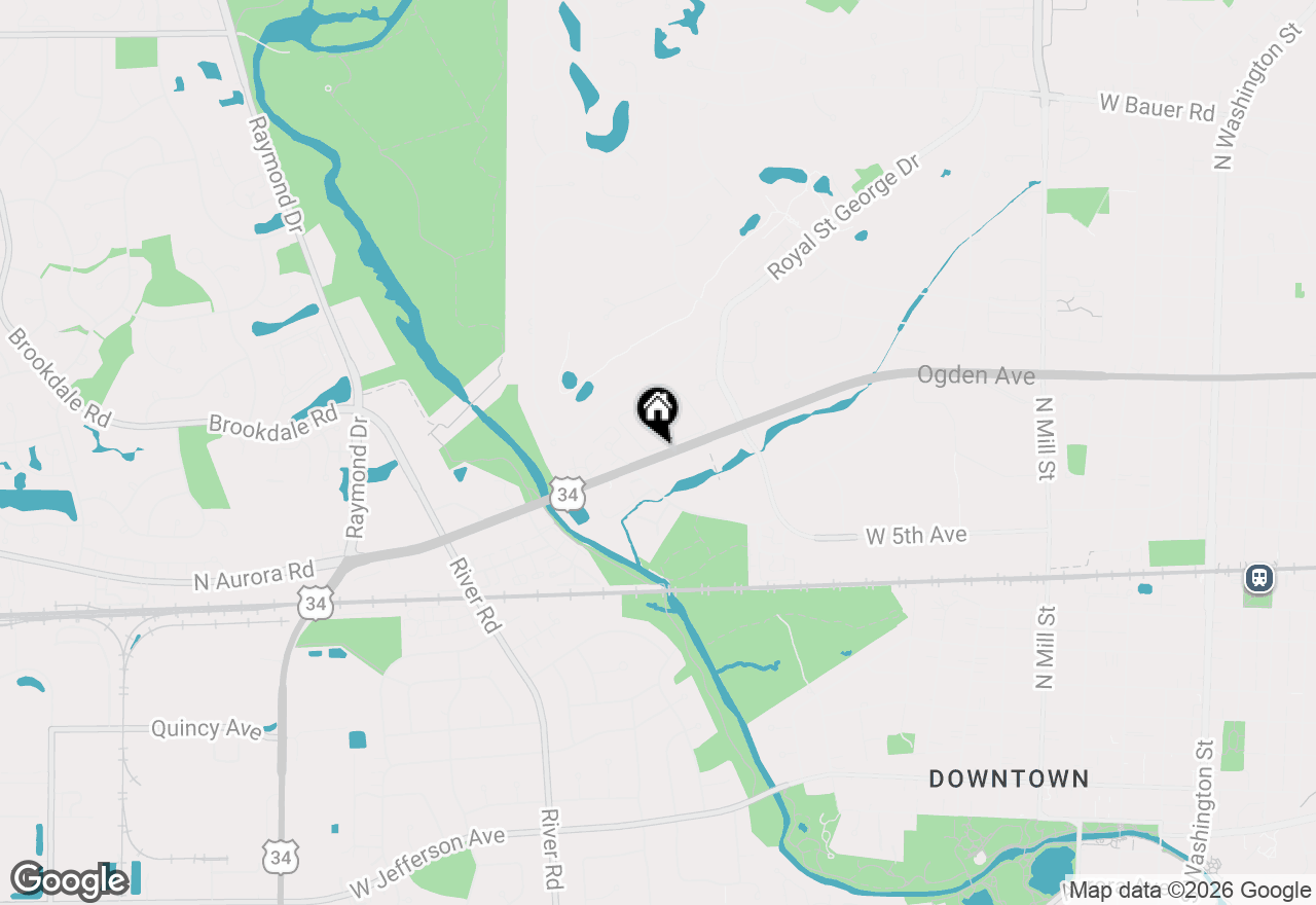 Map of (Address confidential), Naperville, Illinois 60563