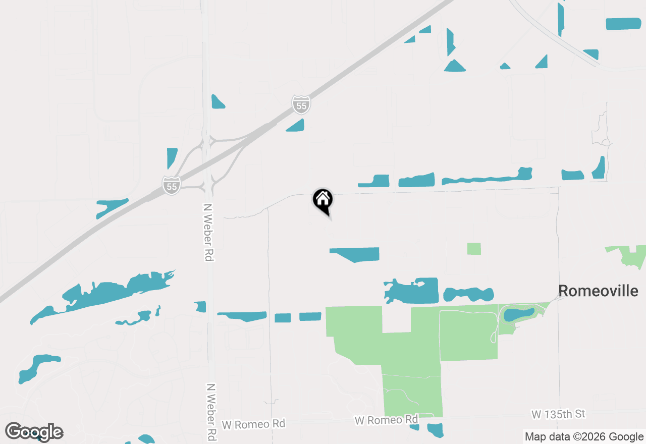 Map of 1101 Kingsley Drive #1, Romeoville, IL 60446