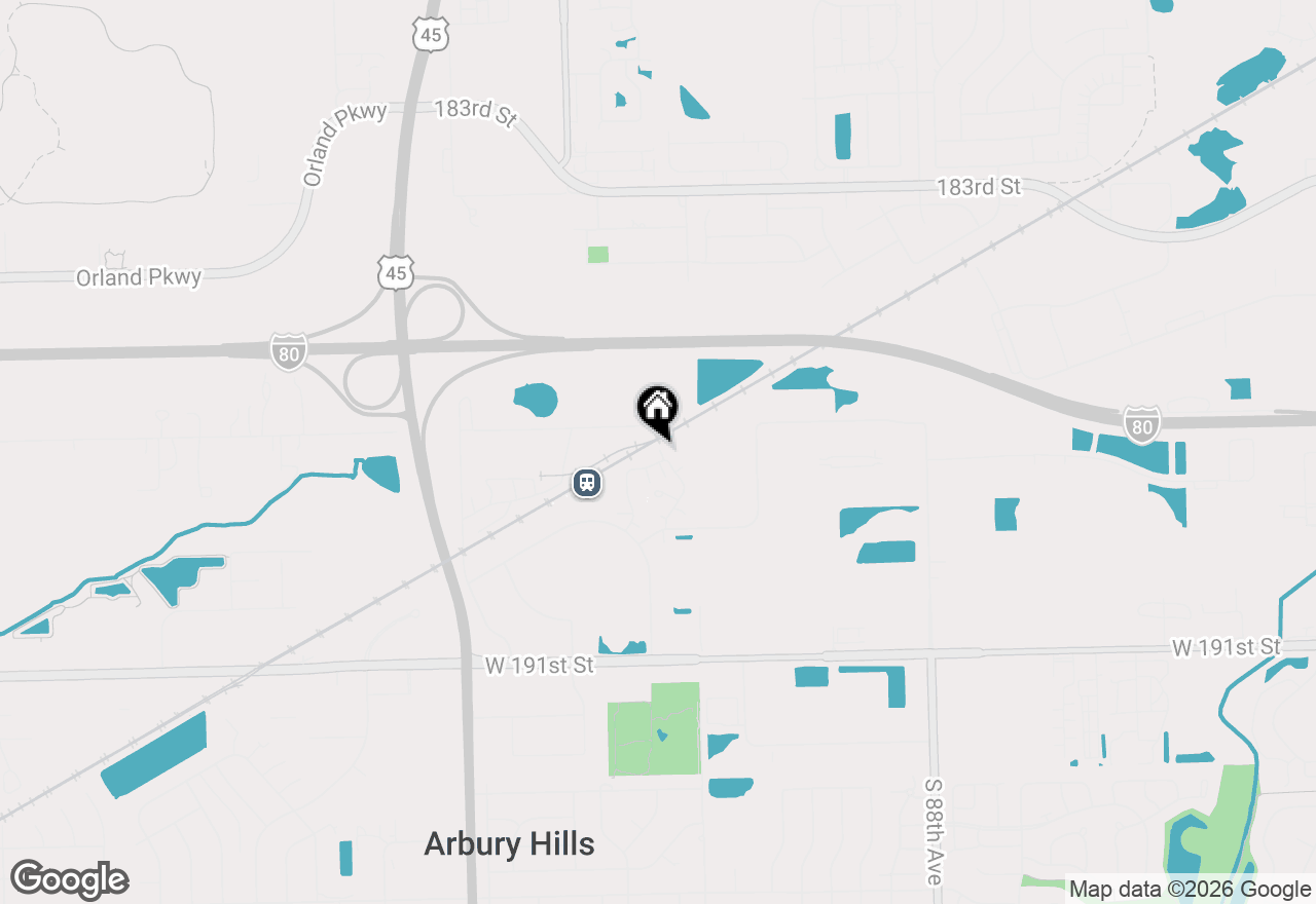 Map of 9224 W Arquilla Drive, Mokena, IL 60448