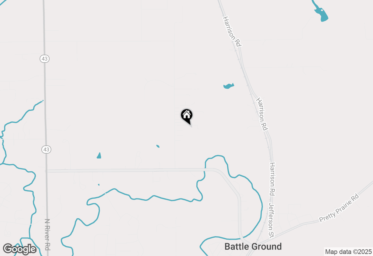 Map of 7319 N 300, Battle Ground, IN 47920