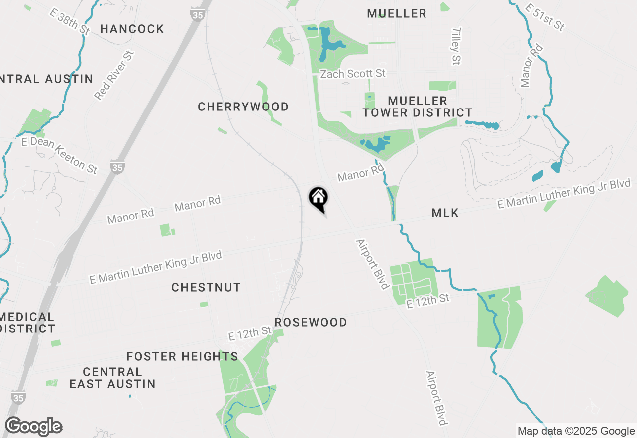 Map of 2008 Rountree Dr, Austin, TX 78722
