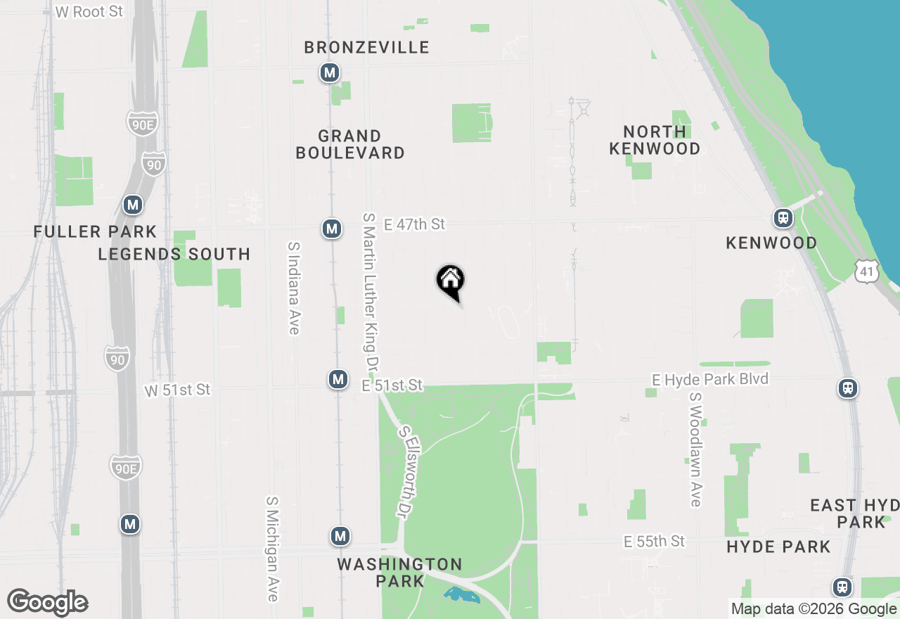 Map of 4906 S Saint Lawrence Avenue, Chicago, IL 60615