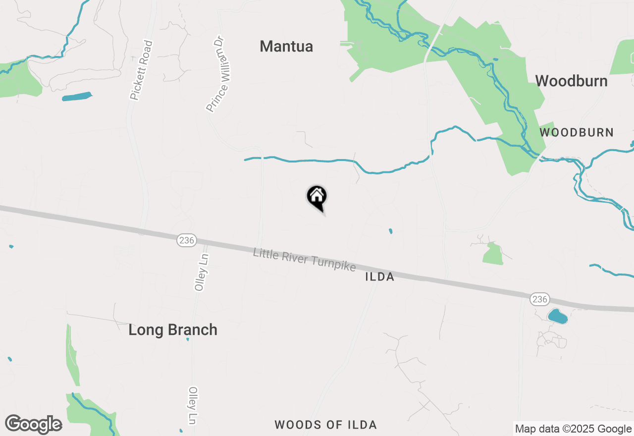 Map of 3838 Glenbrook Road, Fairfax, VA 22031