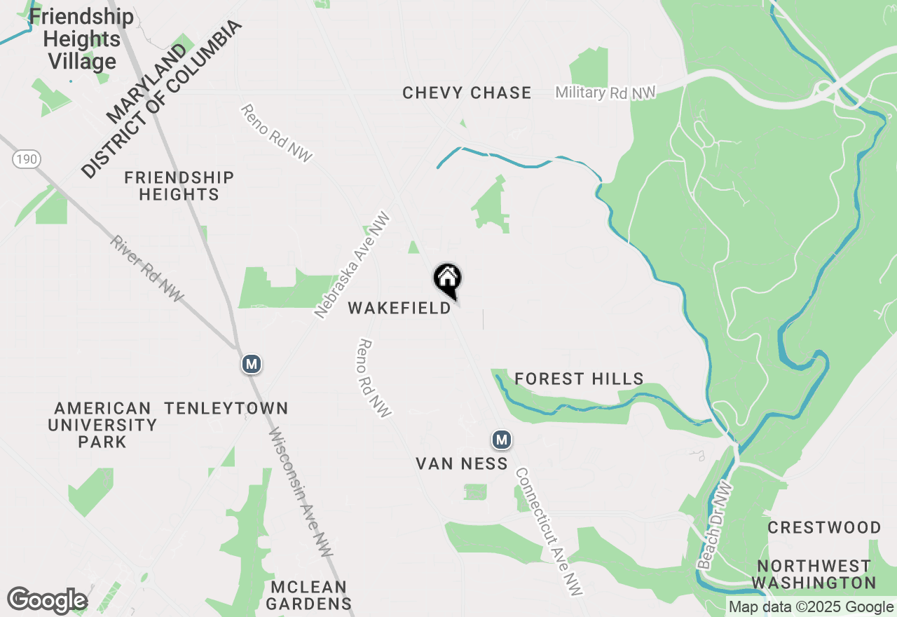 Map of 4701 Connecticut Avenue Nw #405, Washington, DC 20008