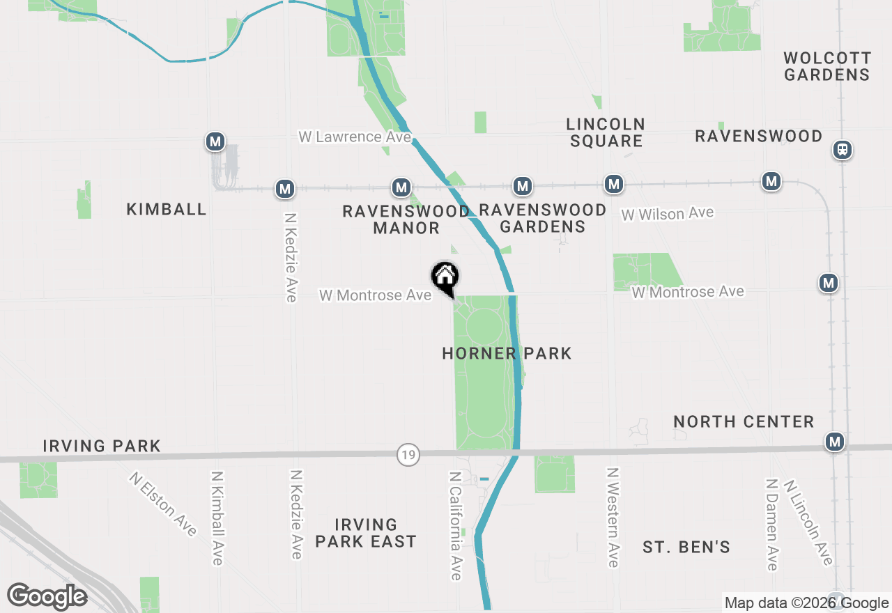 Map of 4340 N California Avenue #304, Chicago, IL 60618