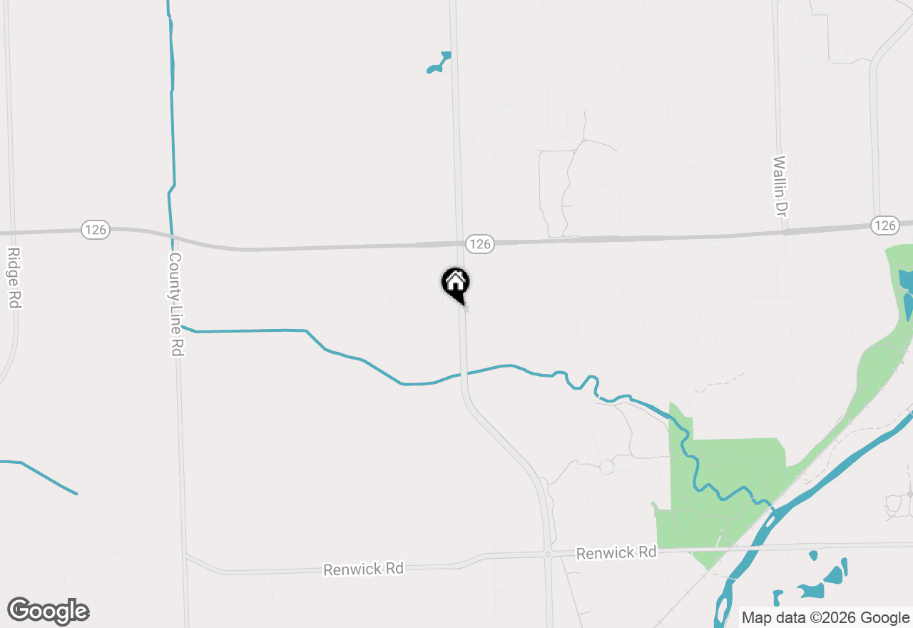 Map of 25716 W Wakefield Drive, Plainfield, IL 60544