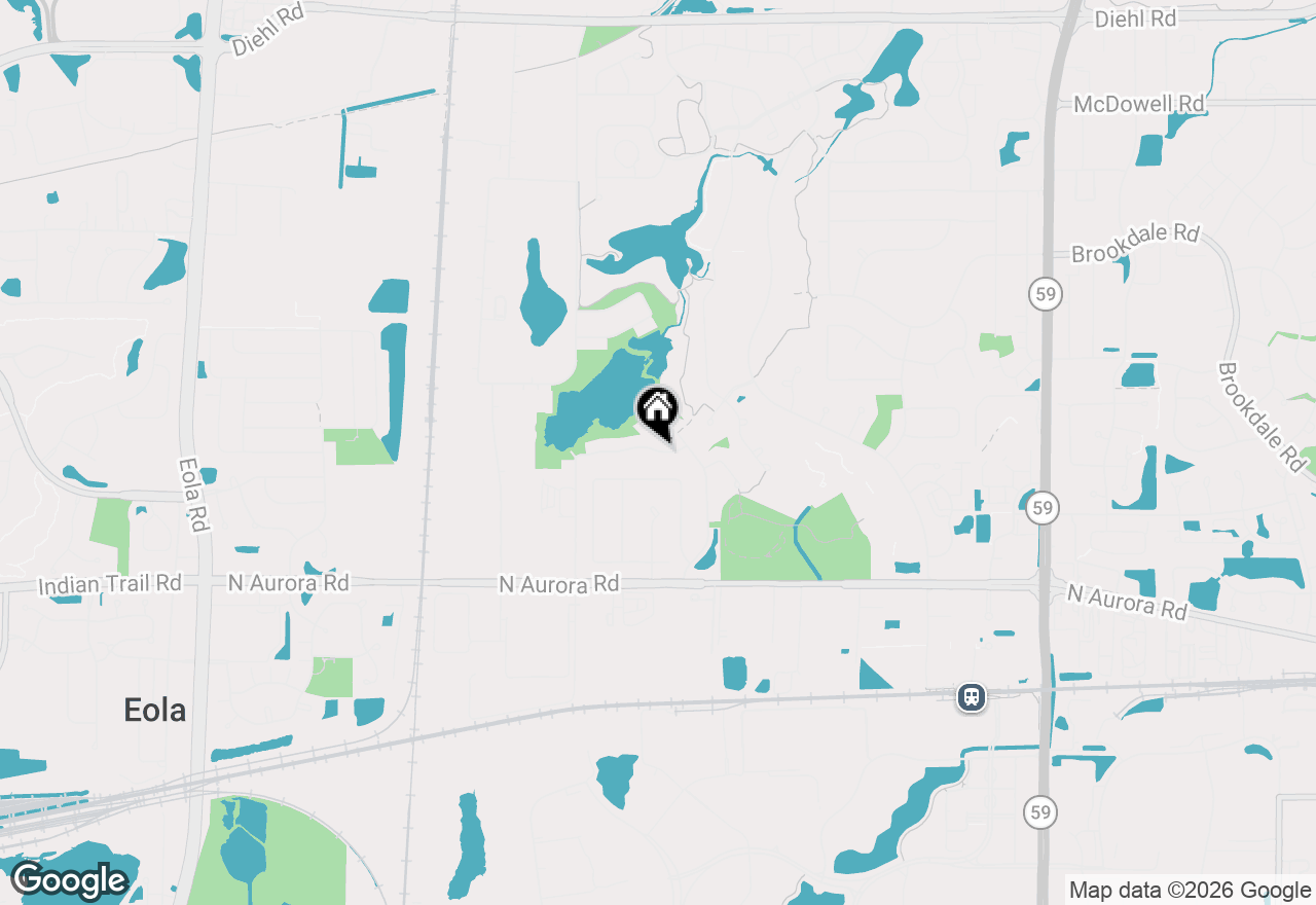 Map of 2448 Oneida Lane, Naperville, IL 60563