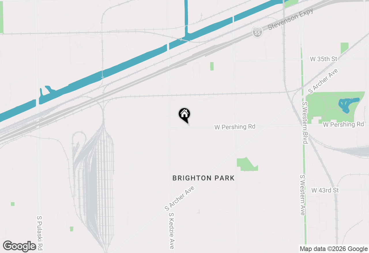 Map of 3854 S Albany Avenue, Chicago, IL 60632