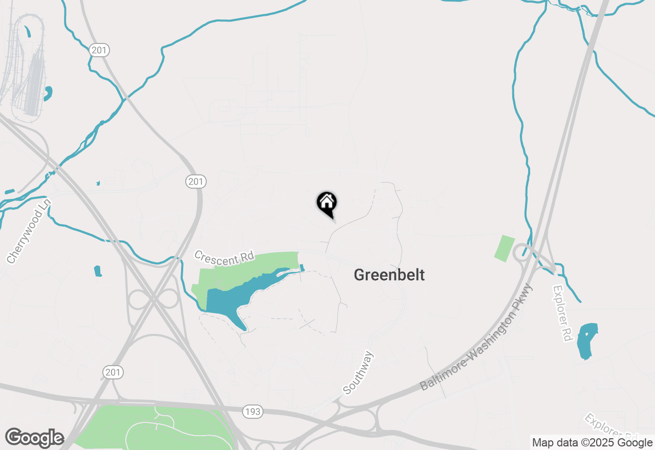 Map of 11 Greenway Place, Greenbelt, MD 20770