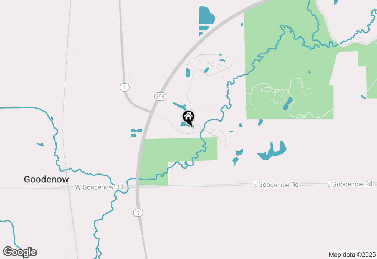 Map of 112 Village Woods Drive, Crete, IL 60417