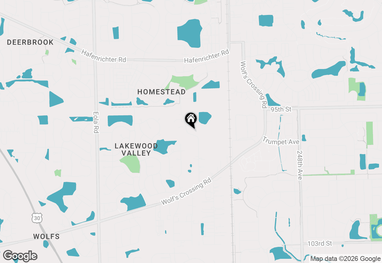 Map of 9623 S Carls Drive, Plainfield, IL 60585