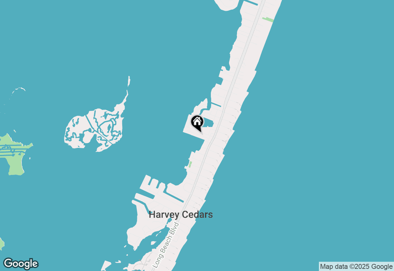 Map of 38 Maiden Lane, Harvey Cedars, NJ 08008