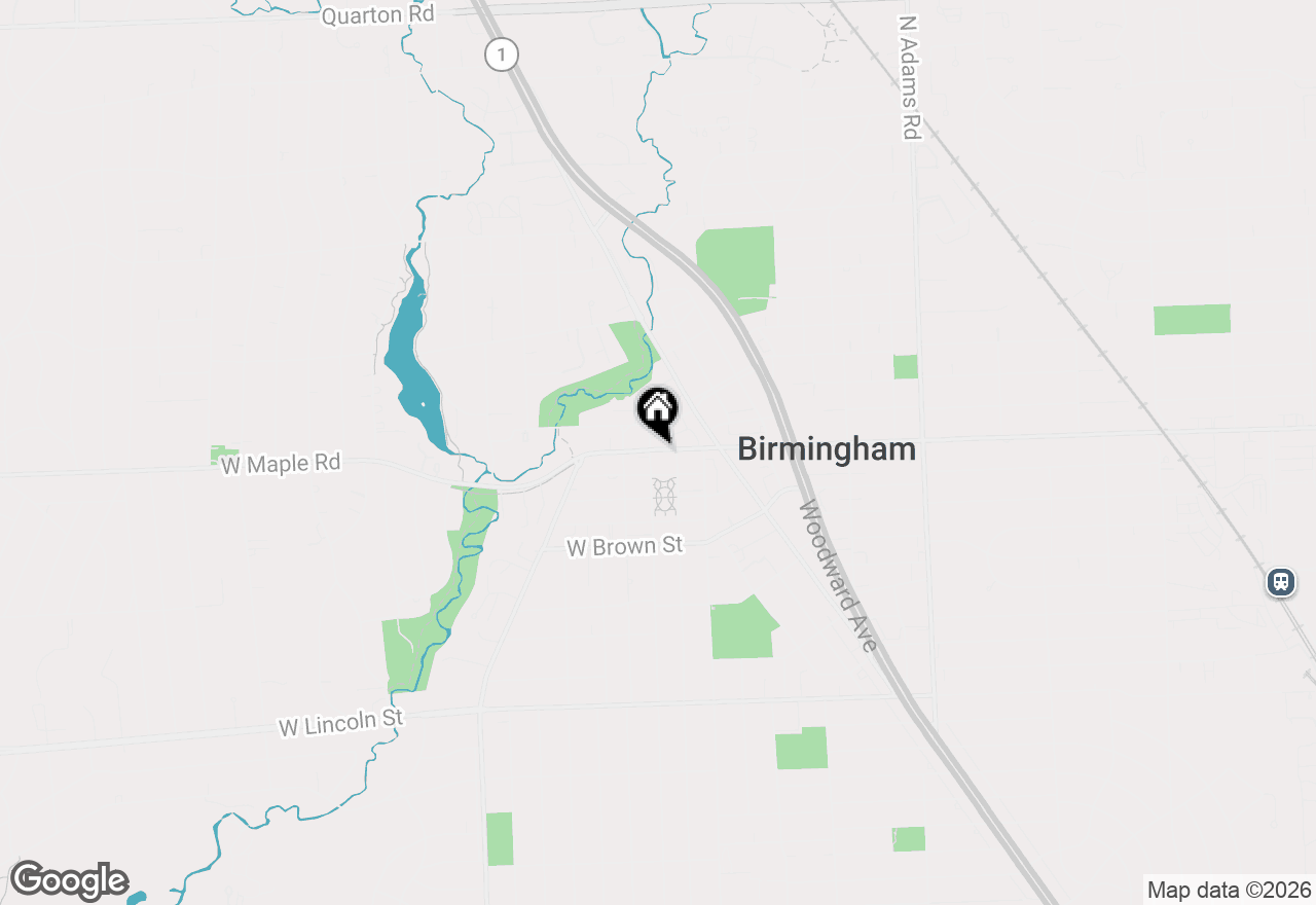 Map of 271 W Maple #5, Birmingham, MI 48009