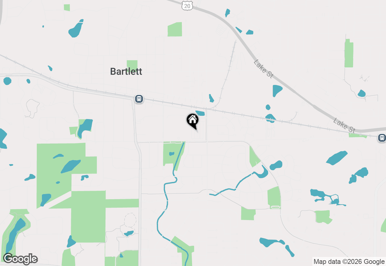 Map of 362 Broadmoor Lane #362, Bartlett, IL 60103