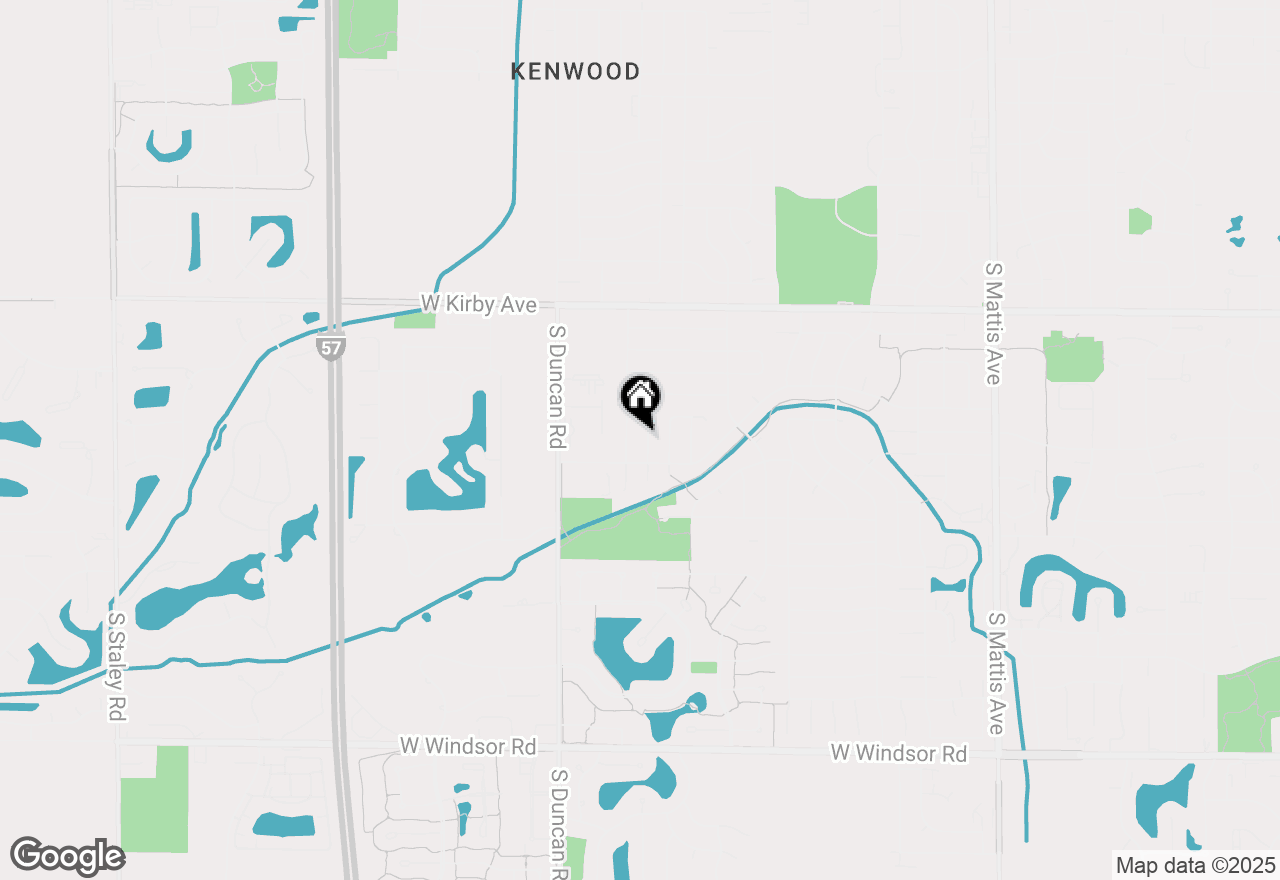 Map of 1815 Sadler Drive, Champaign, IL 61821