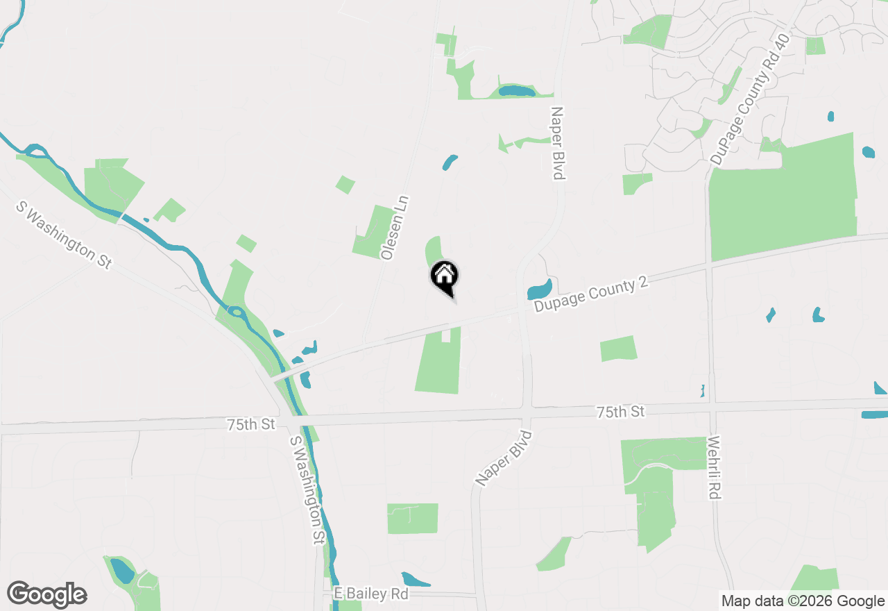 Map of (Address confidential), Naperville, Illinois 60540