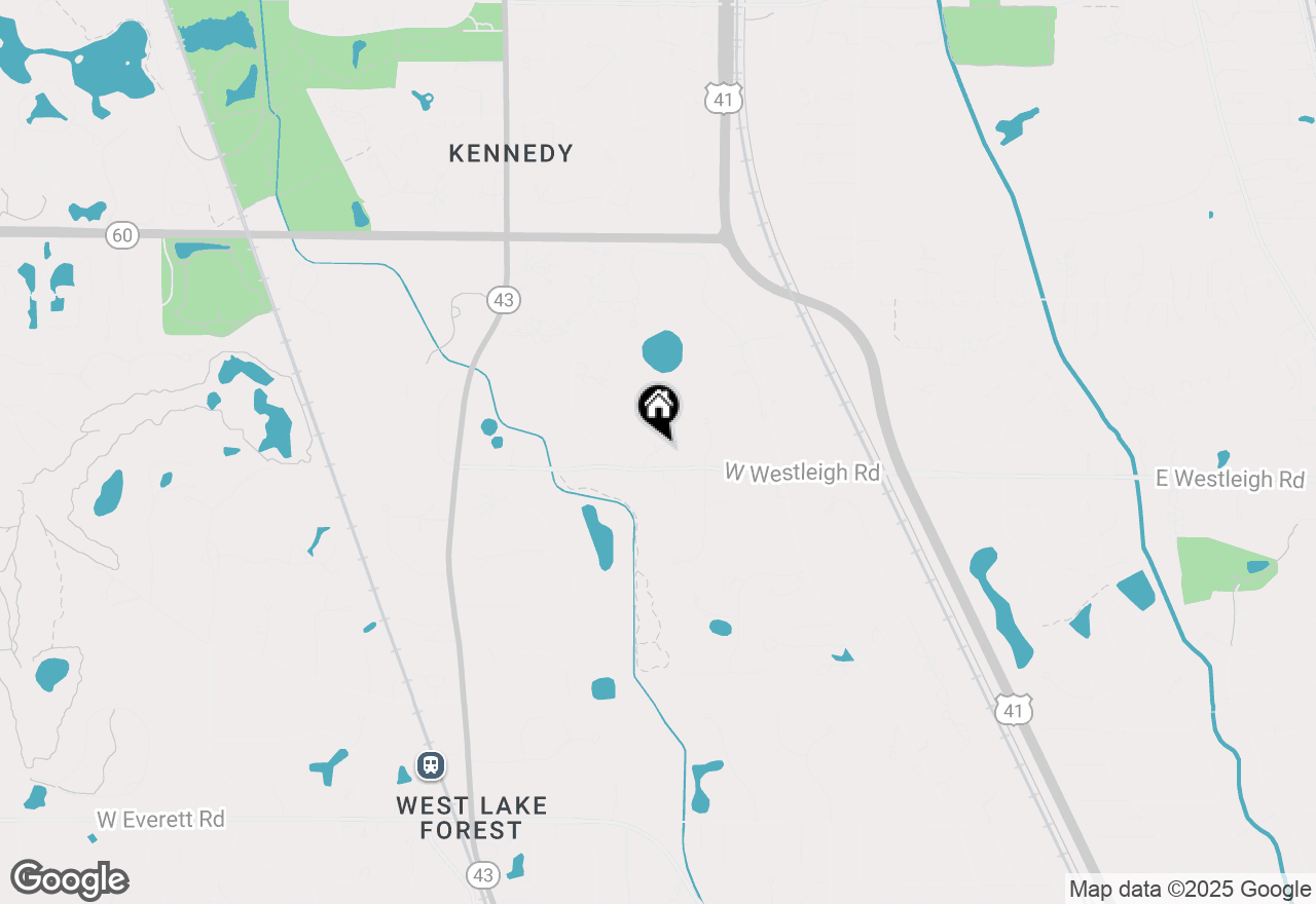 Map of 720 Tamarack Trail, Lake Forest, IL 60045