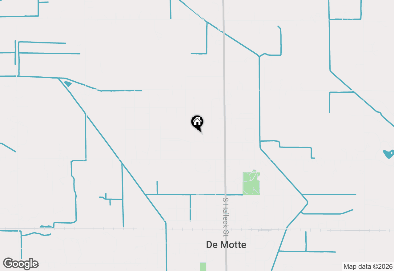 Map of 325 Cedar Street Nw, Demotte, IN 46310
