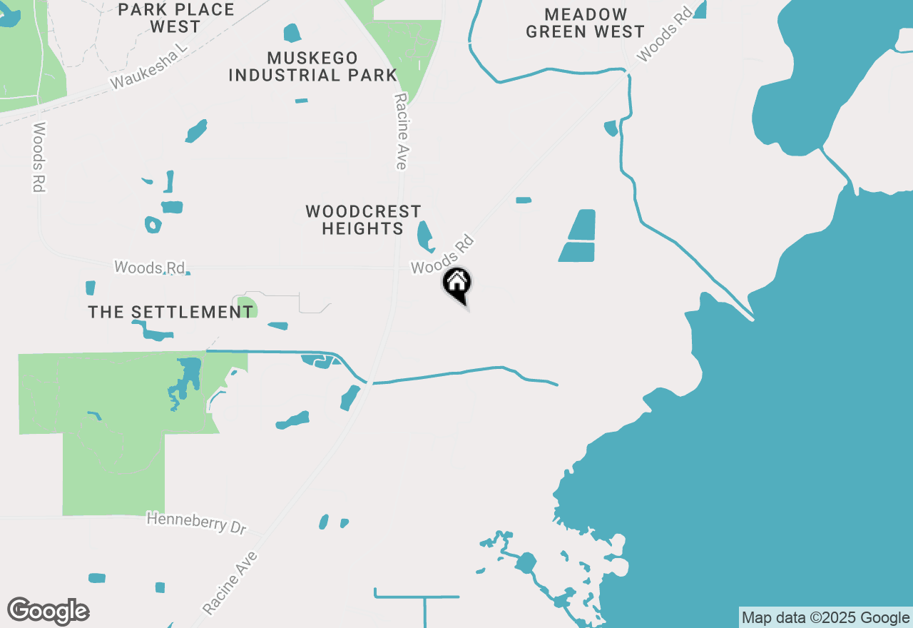 Map of S88W18006 Edgewater Heights Way, Muskego, WI 53150