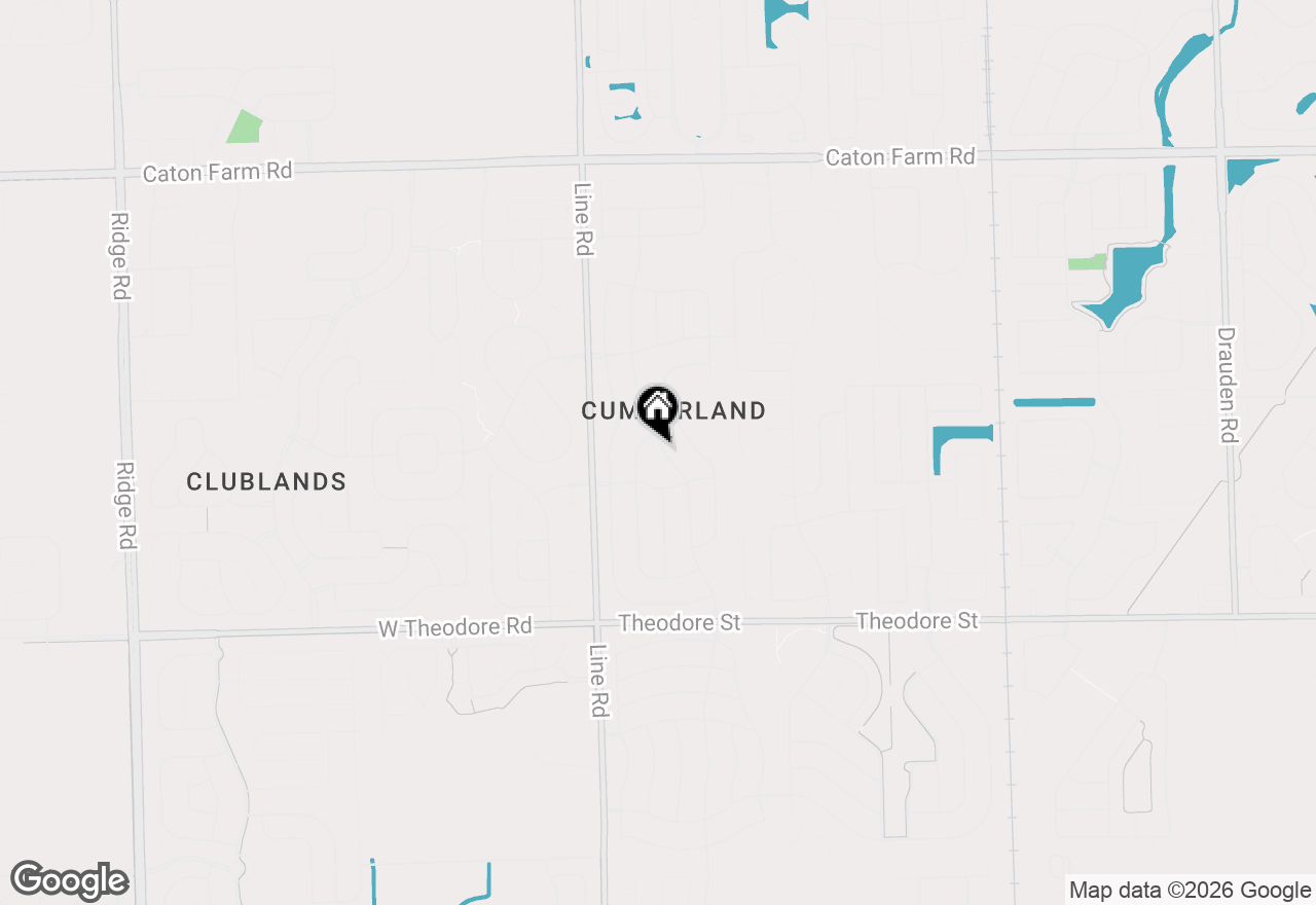 Map of 1909 Cumberland Drive, Plainfield, IL 60586