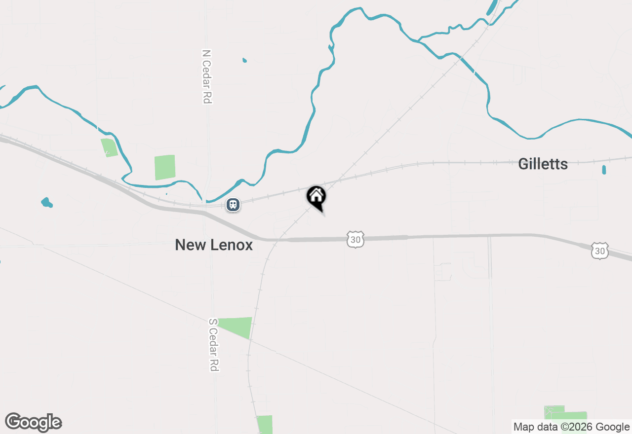 Map of 1876 Royalglen Drive, New Lenox, IL 60451
