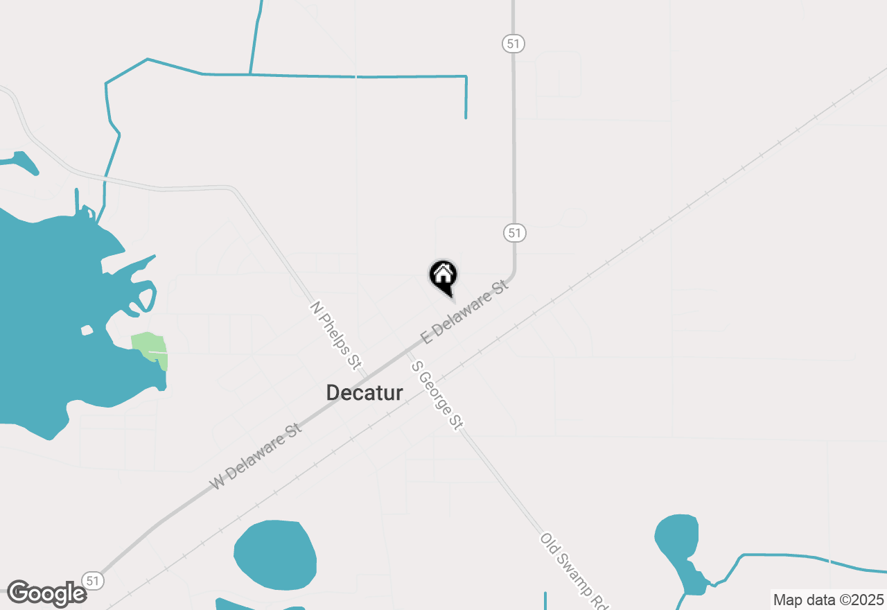 Map of 302 E Saint Marys Street, Decatur, MI 49045