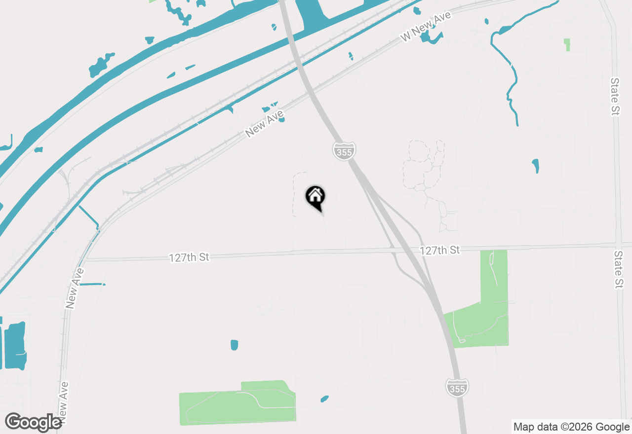 Map of 12605 Thornberry Drive, Lemont, IL 60439