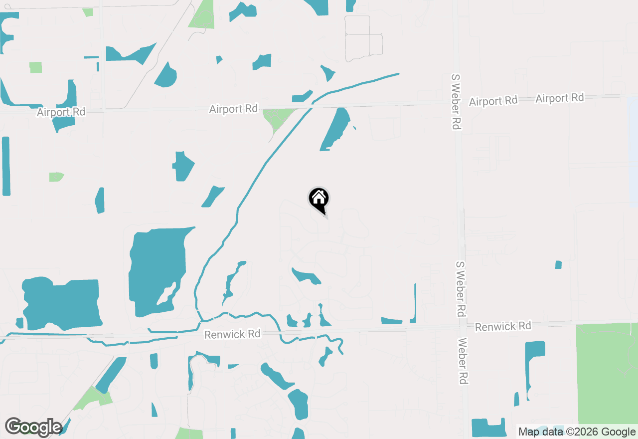 Map of 613 Pierport Lane, Romeoville, IL 60446