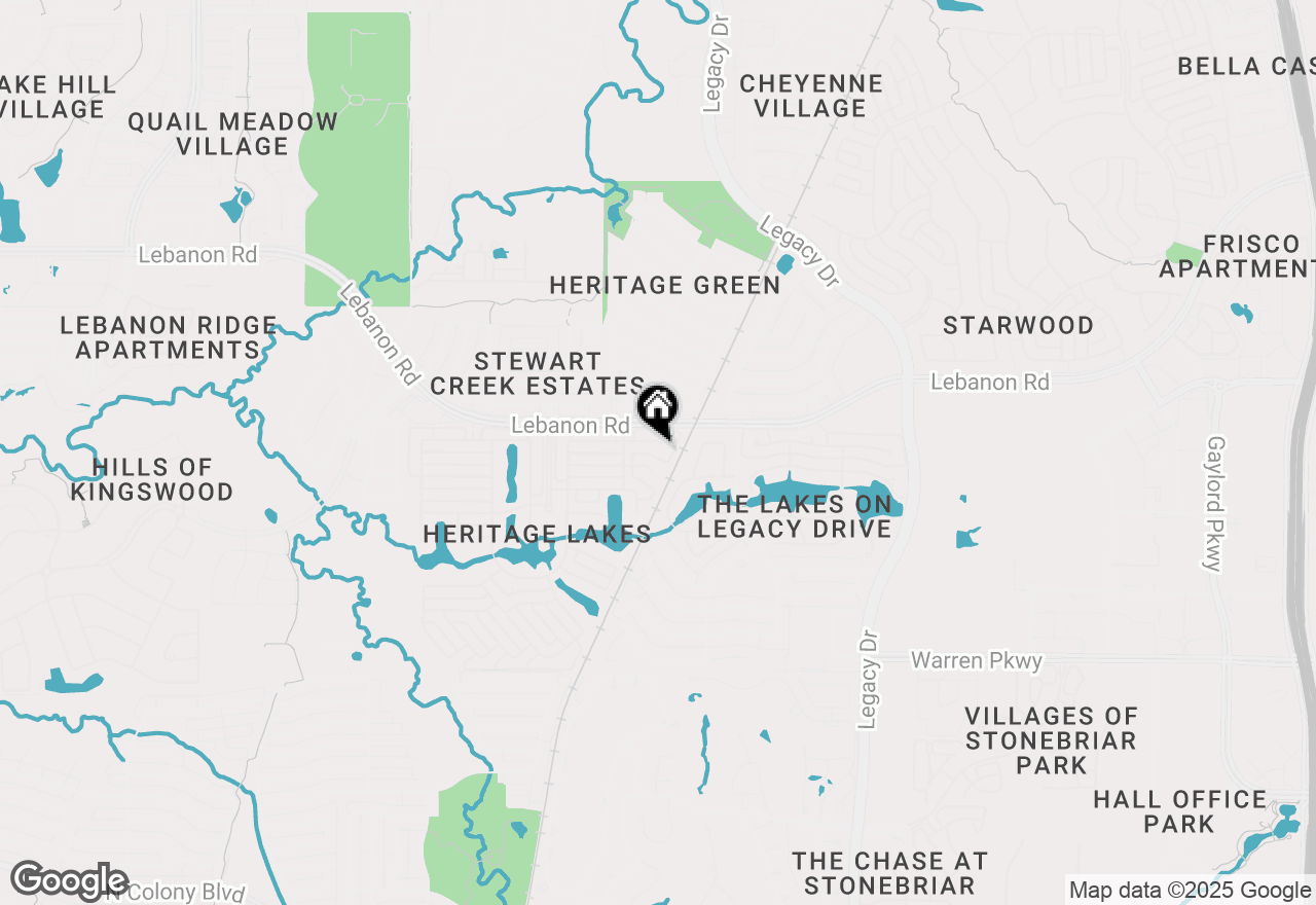 Map of 4423 Republic Drive, Frisco, TX 75034