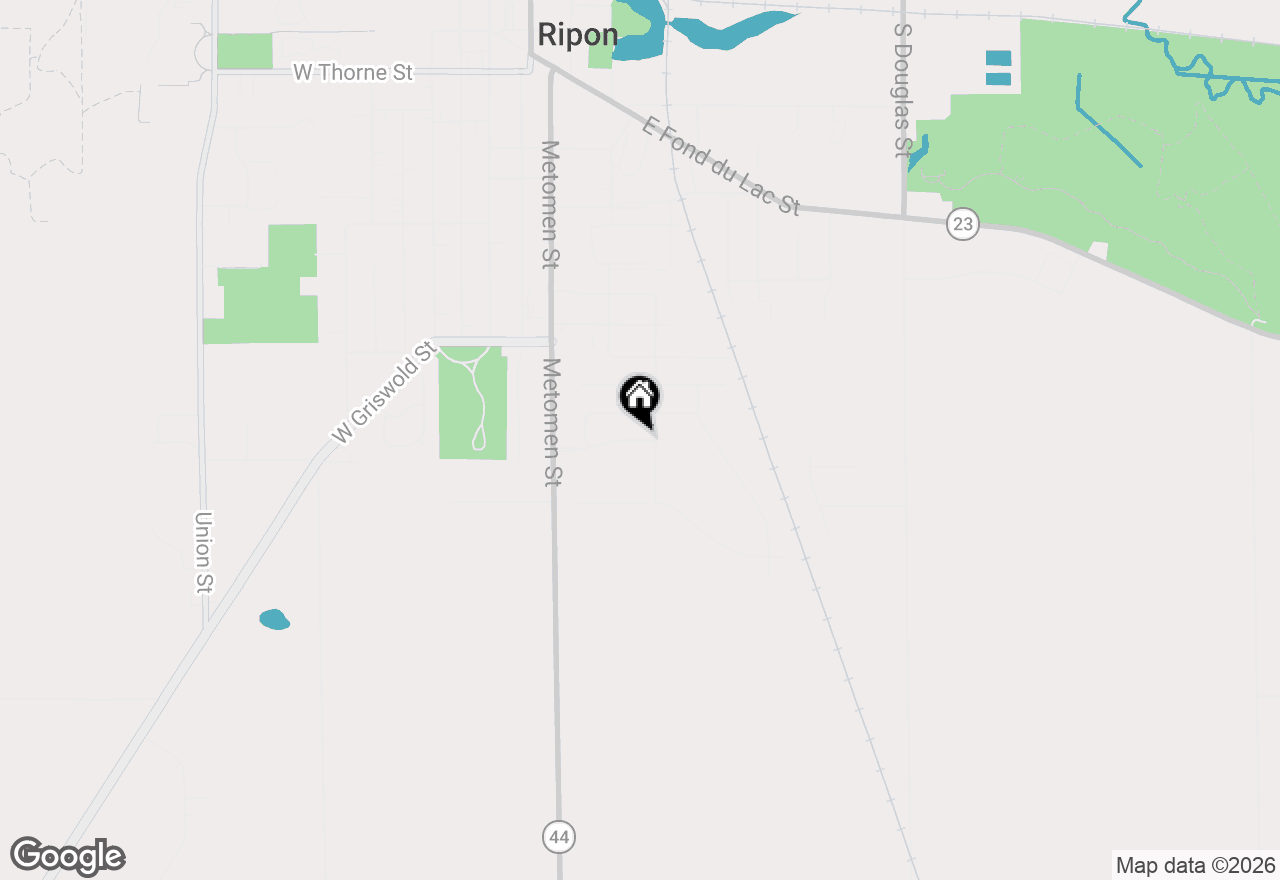 Map of 436 Sandmar Drive, Ripon, WI 54971