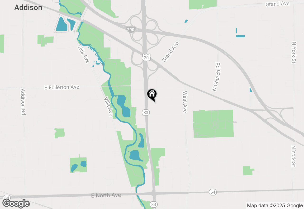 Map of 651 W Lorraine Avenue, Elmhurst, IL 60126