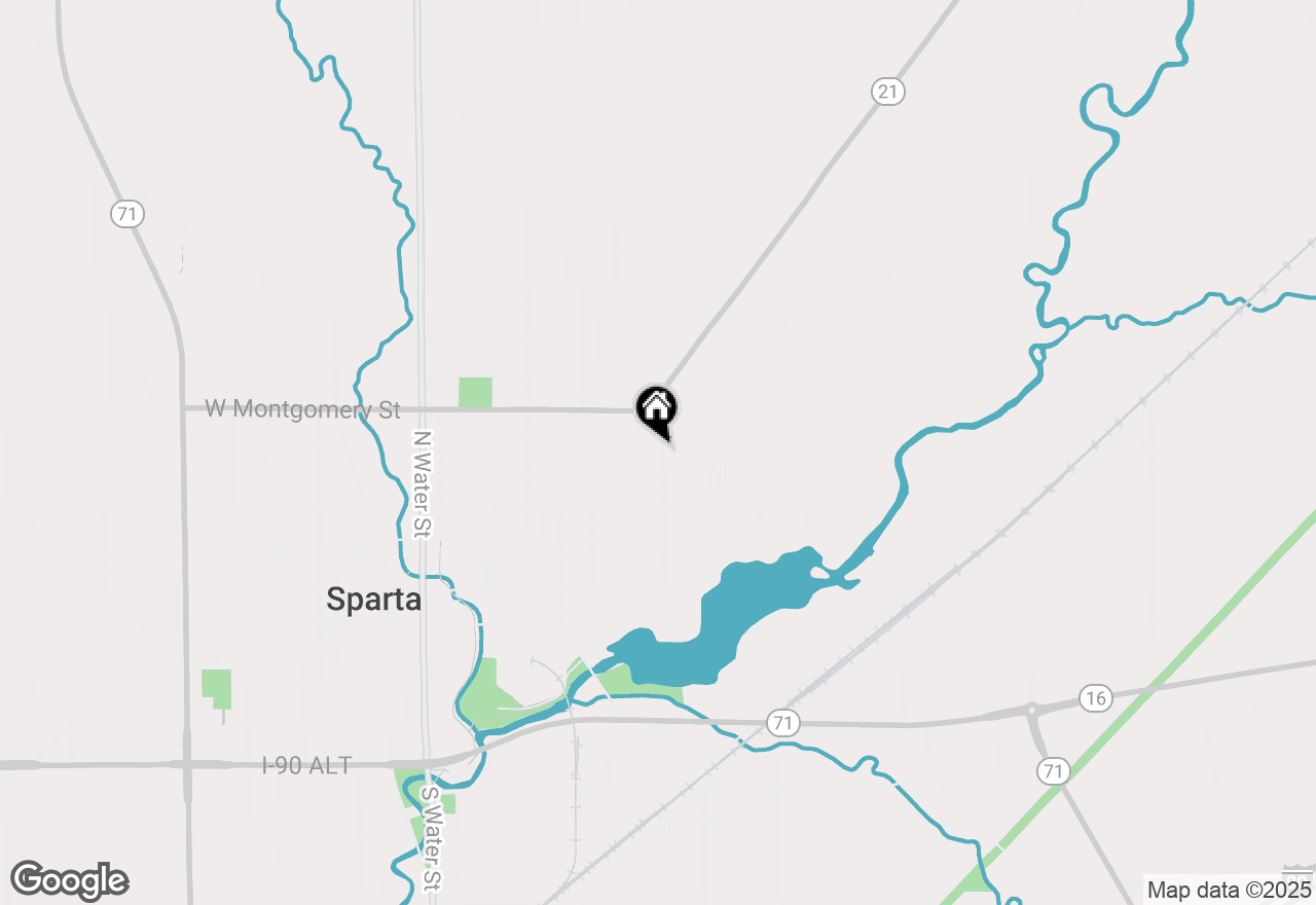 Map of 412 N Rusk Ave, Sparta, WI 54656