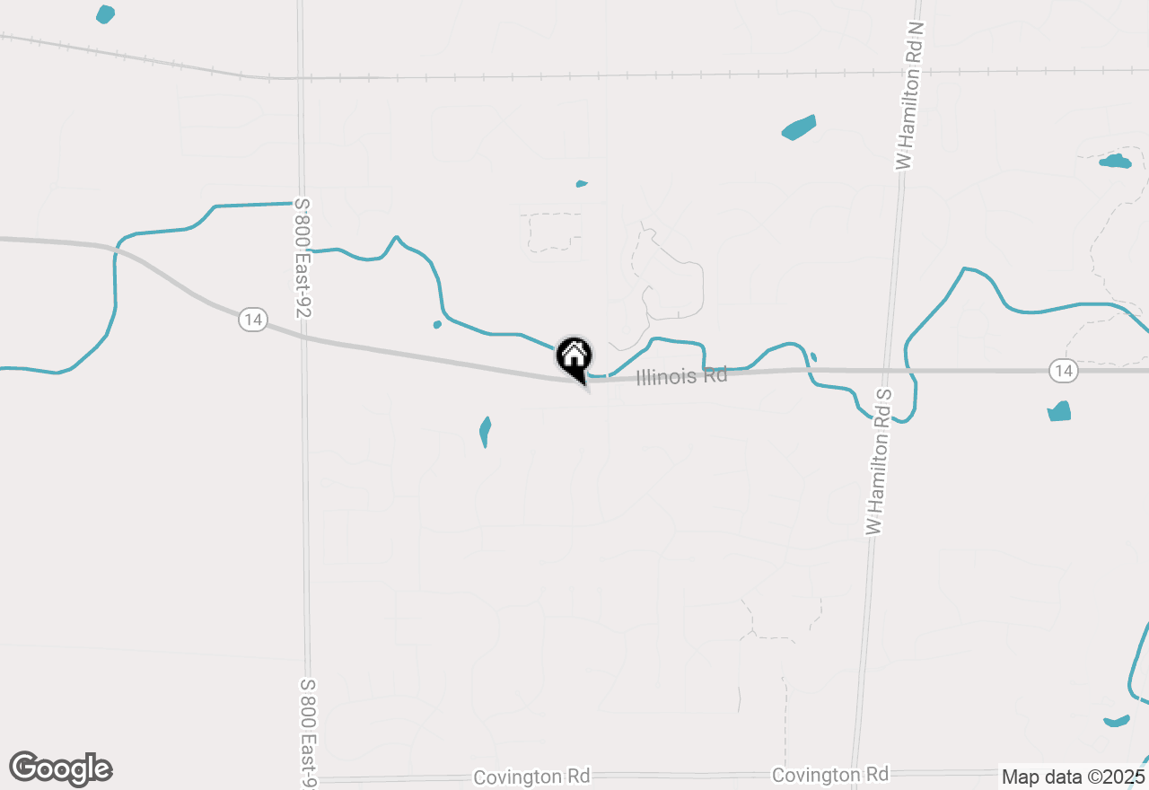 Map of 14125 Illinois Road, Fort Wayne, IN 46814