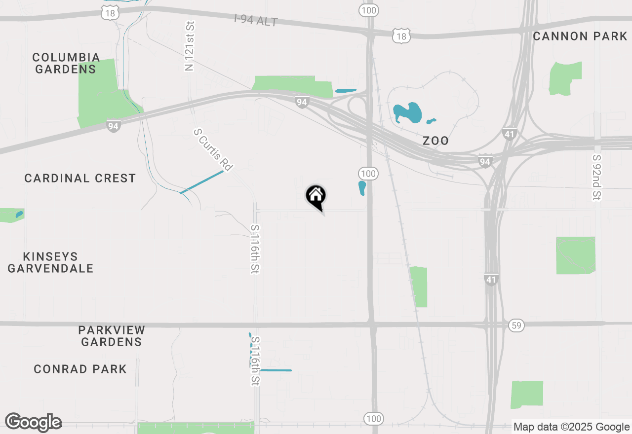 Map of 718 S 112th St, Milwaukee, WI 53214