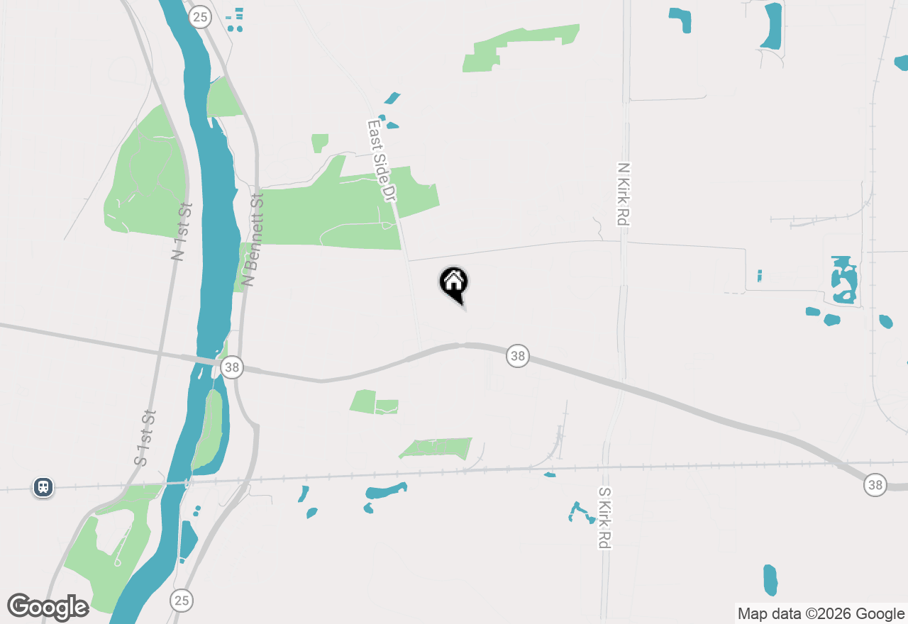 Map of 836 Longmeadow Drive, Geneva, IL 60134