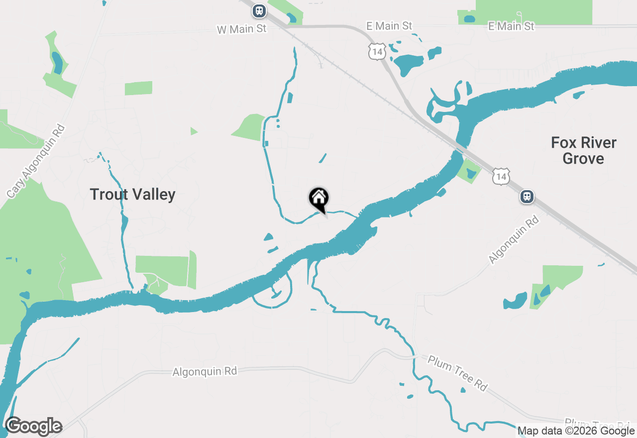 Map of 2016 Grove Lane, Cary, IL 60013