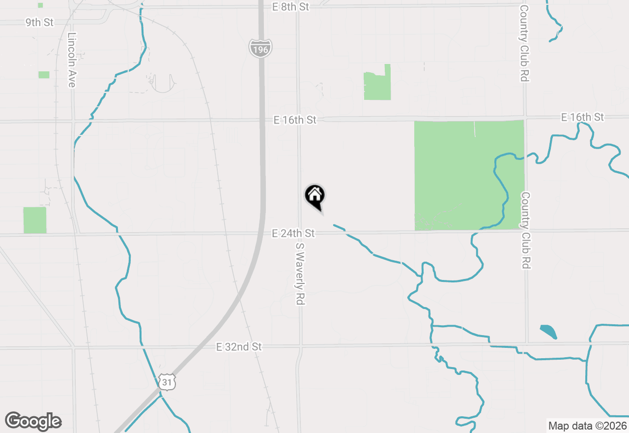 Map of 717 E 24th Street #A, Holland, MI 49423