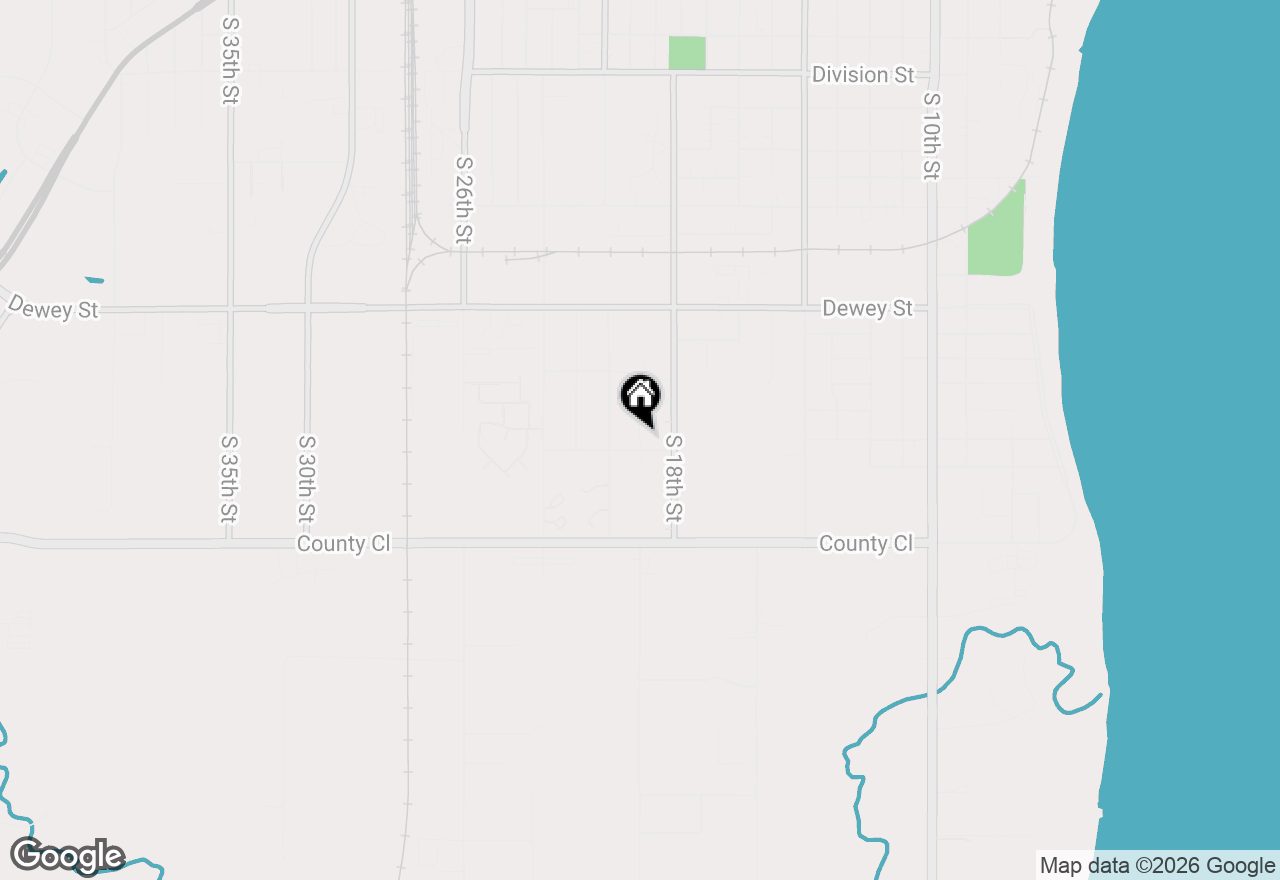 Map of 2210 S 19th St, Manitowoc, WI 54220