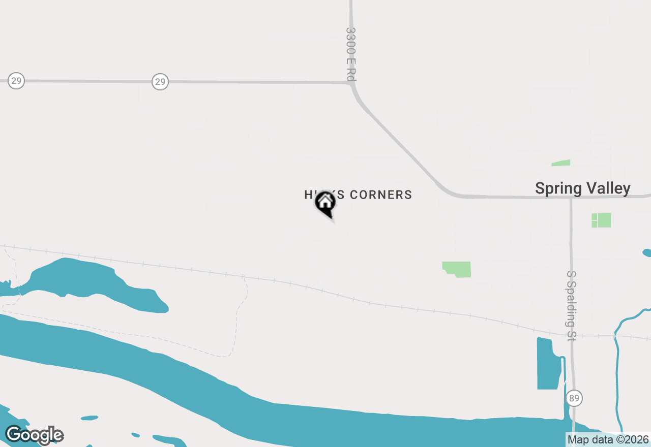 Map of 106 Ravine Street, Spring Valley, IL 61362