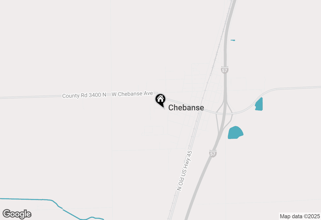 Map of 360 W Second South Street, Chebanse, IL 60922