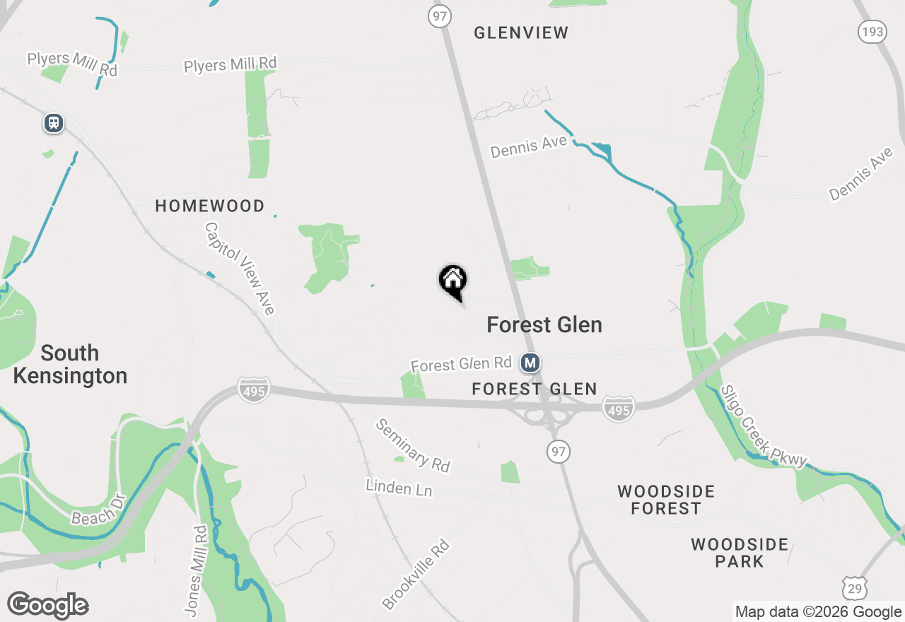 Map of 2133 Clark Place, Silver Spring, MD 20910