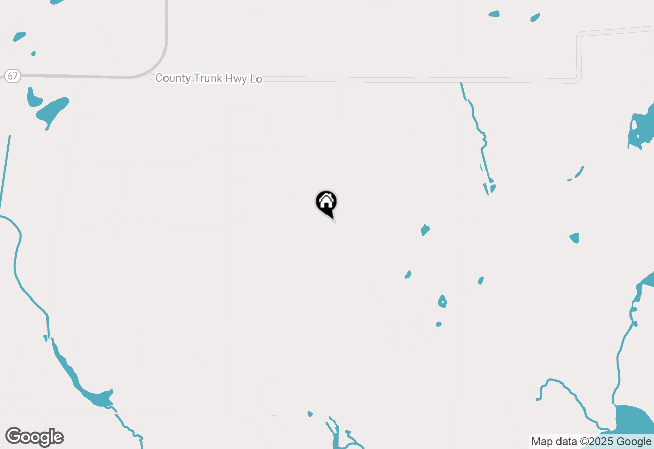 Map of S107W36620 Annice Ln, Eagle, WI 53119