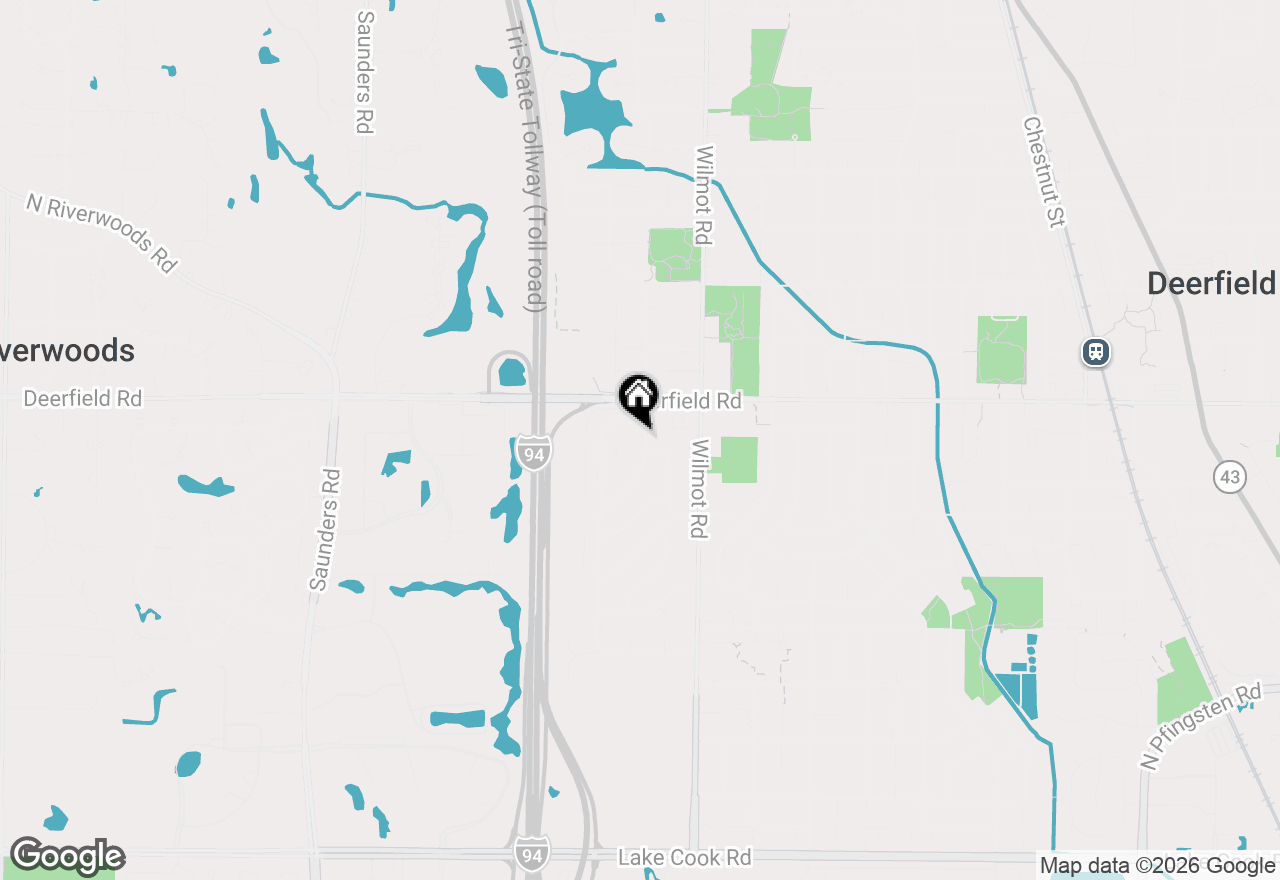 Map of 730 Castlewood Lane, Deerfield, IL 60015